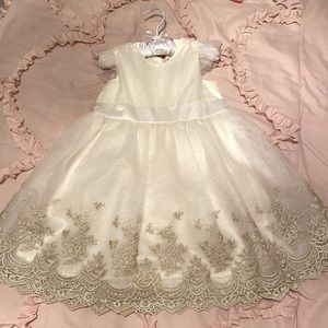 Catherine Malandrino Girls Tulle and Lace Dress